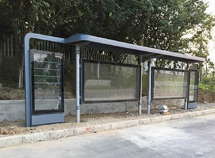不锈钢公交站台研发厂家