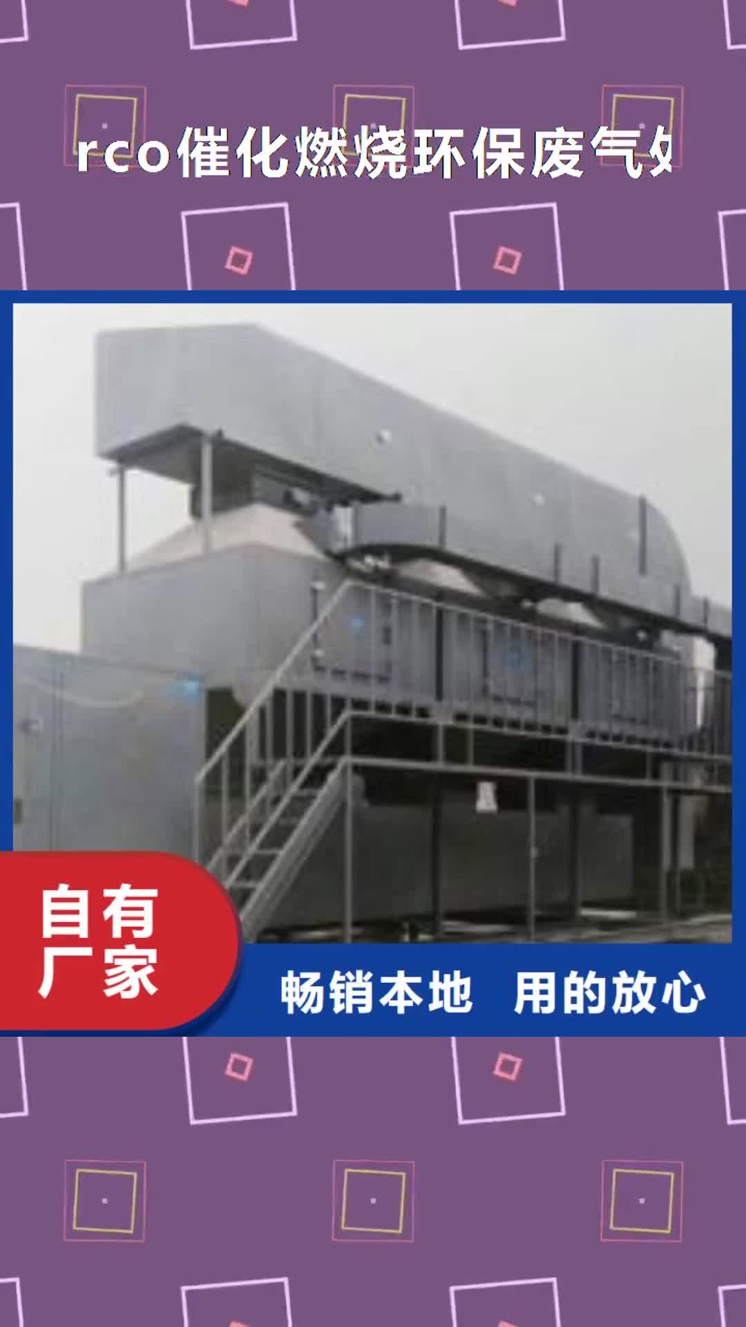 商洛【rco催化燃烧环保废气处理设备】  环保型喷烤漆房用好材做好产品