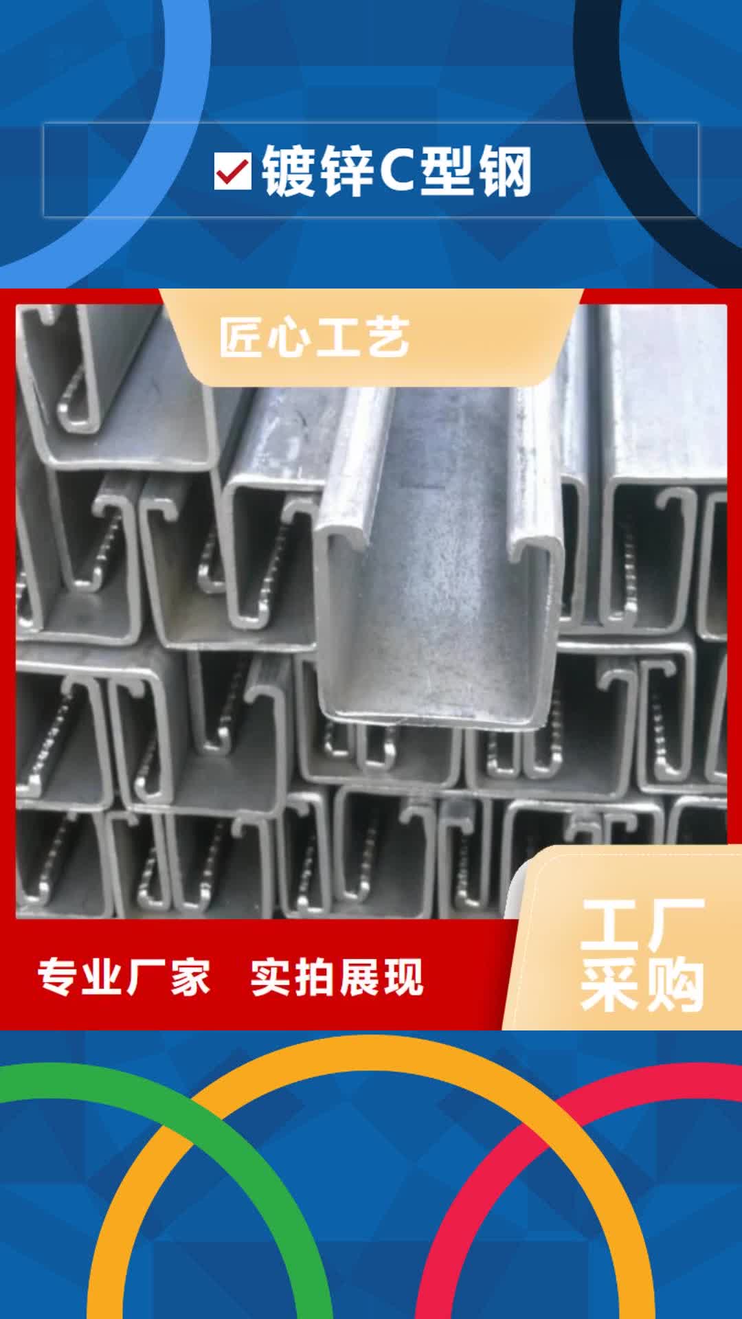 衡水【镀锌C型钢】 H型钢抛丸喷漆诚信为本