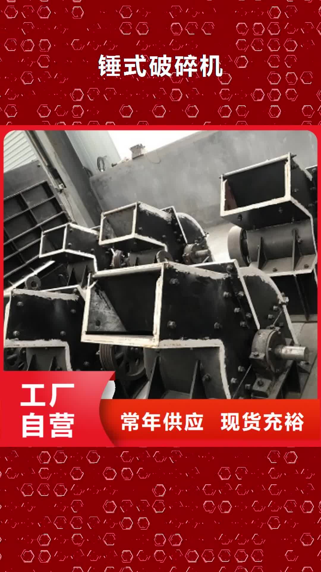 【枣庄 锤式破碎机_破碎机匠心工艺】