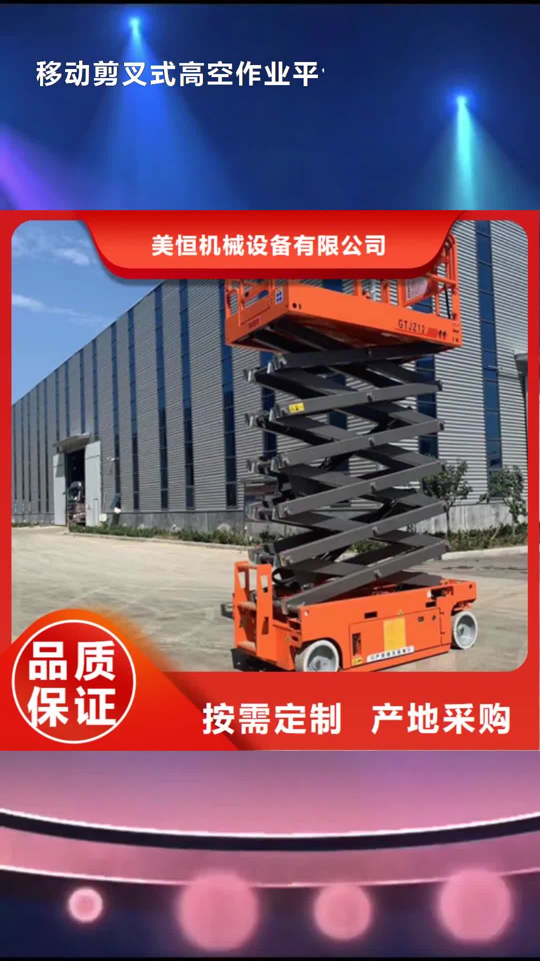 【定西 移动剪叉式高空作业平台厂家 传菜机厂家专注质量】