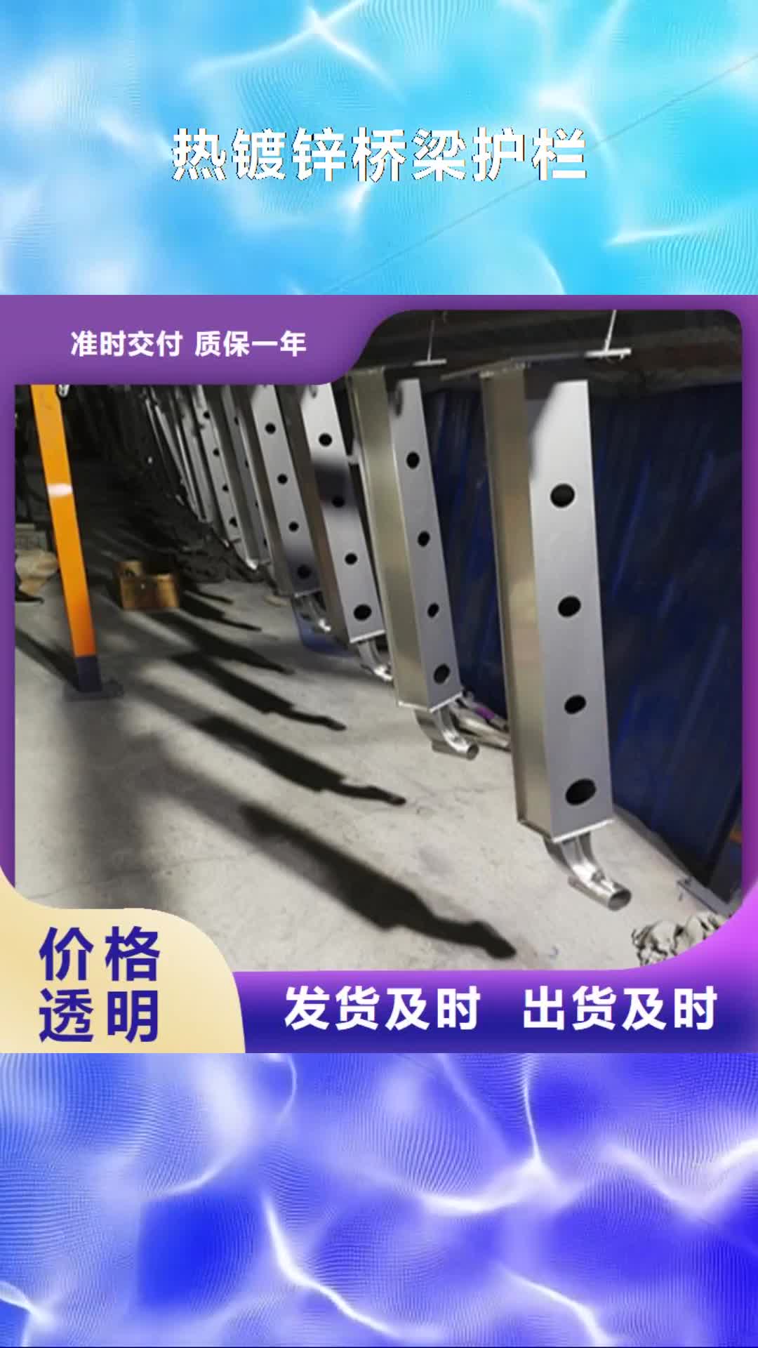 【平凉 热镀锌桥梁护栏-景观灯光护栏厂家不只是质量好】