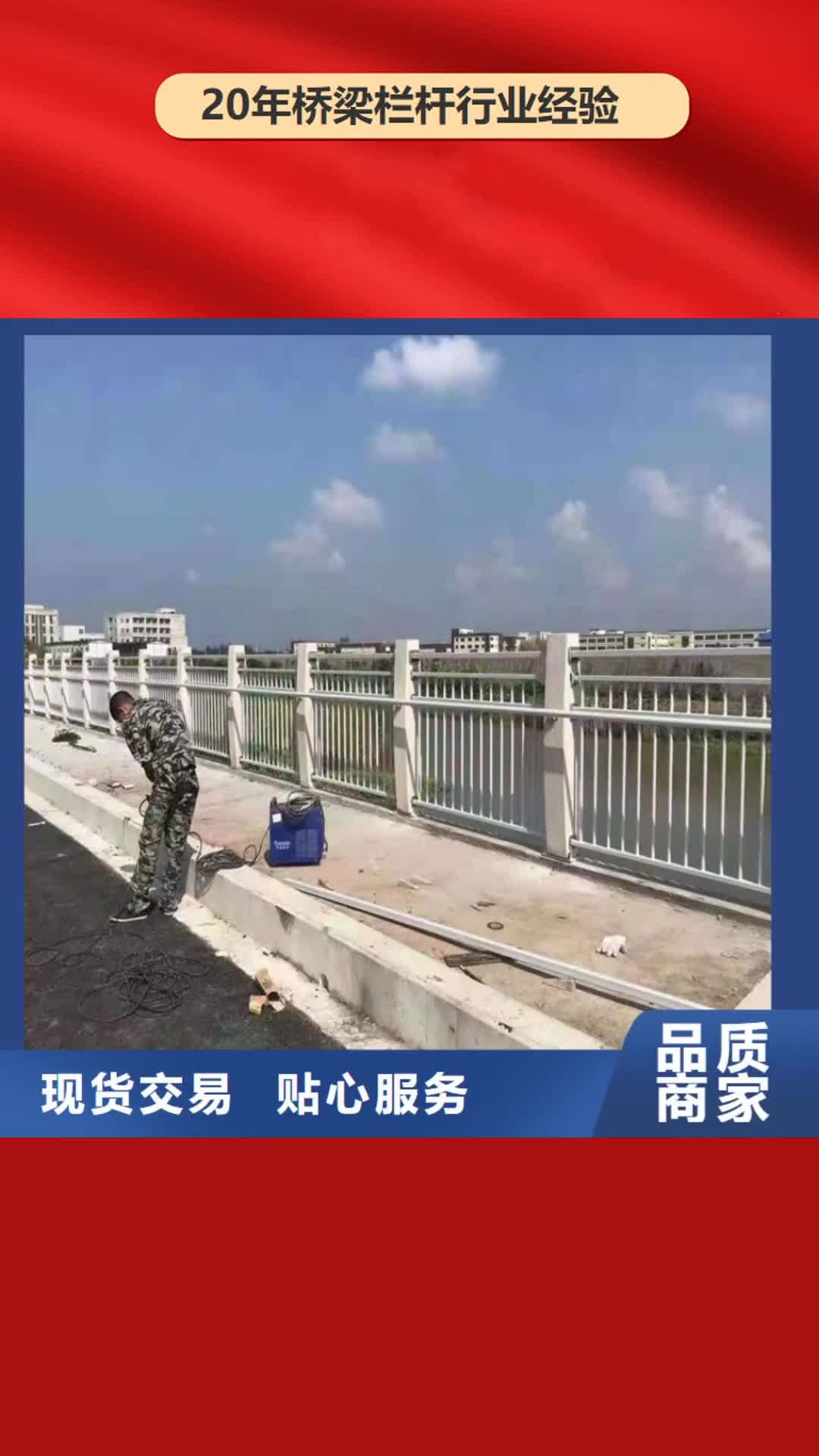 开封【桥梁栏杆】 桥梁钢护栏出货及时