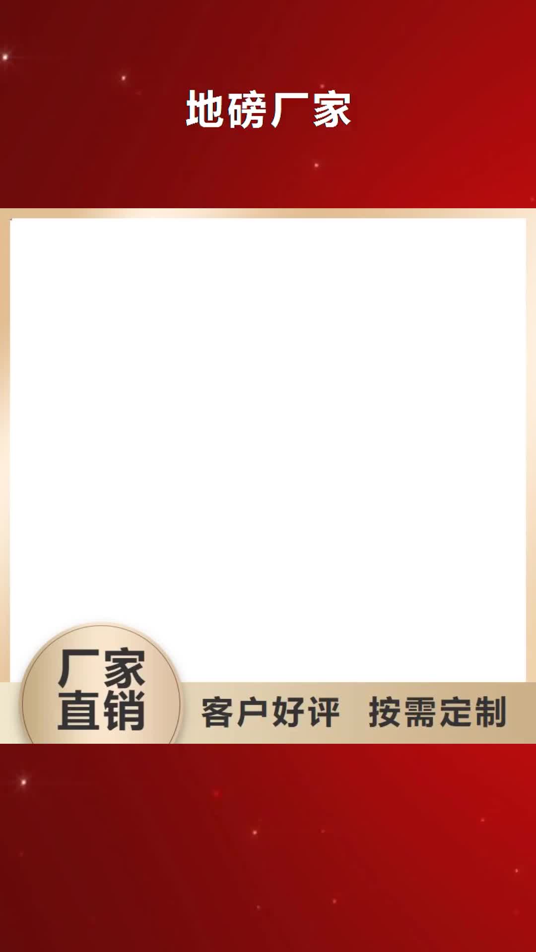 阳江【地磅厂家】防爆地磅一站式采购方便省心