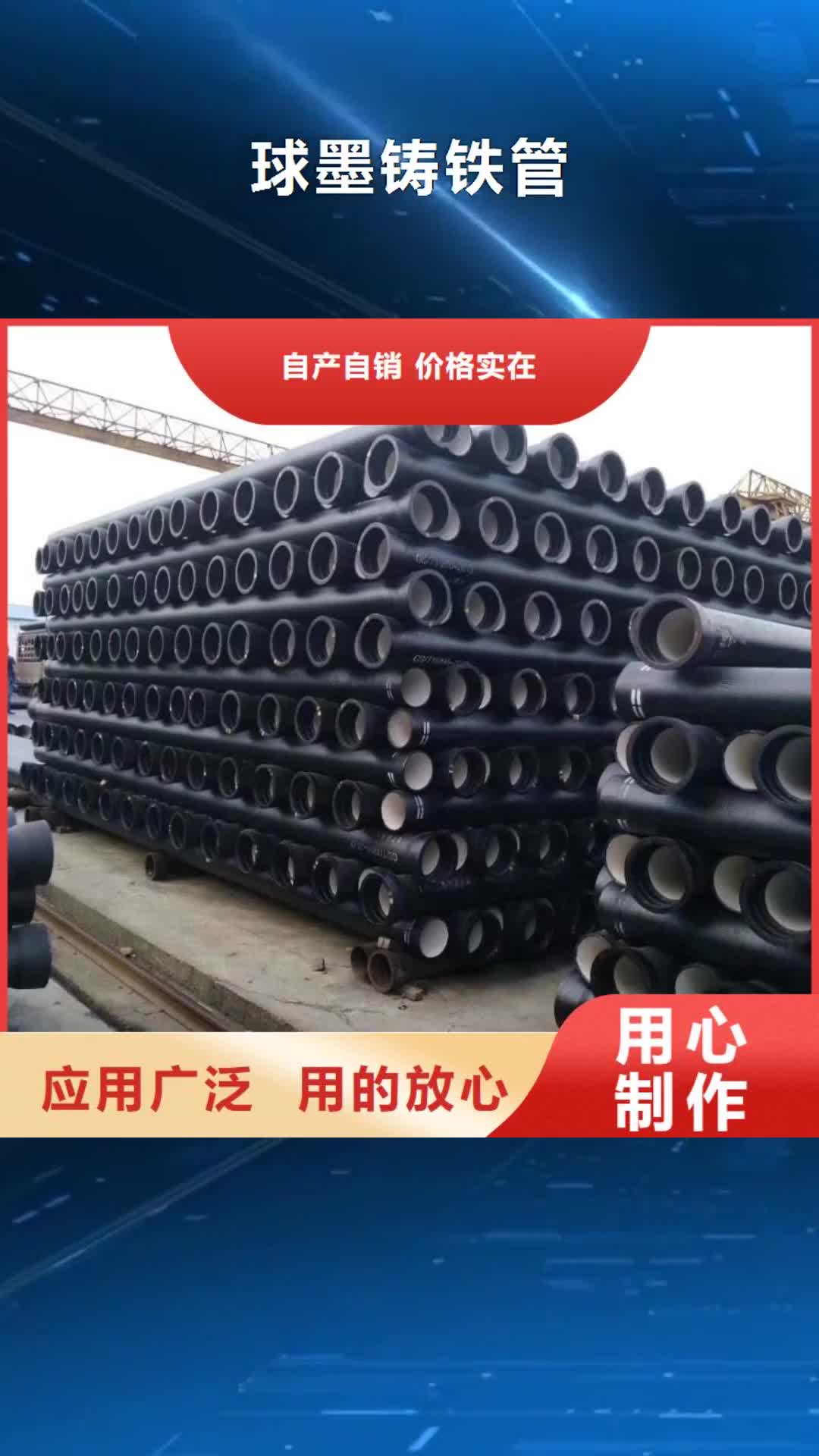 阜新【球墨铸铁管】 机制排水铸管支持拿样