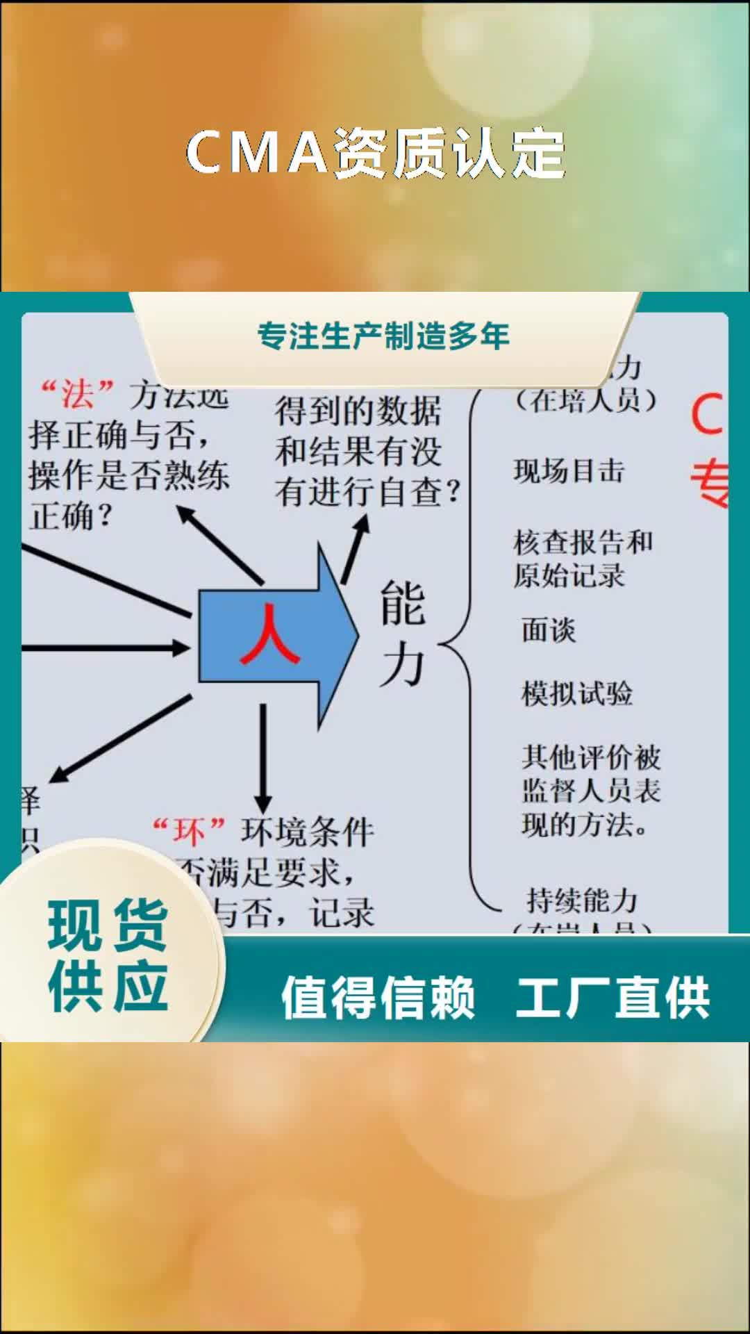 【濮阳 CMA资质认定-15189申请方式性价比高】