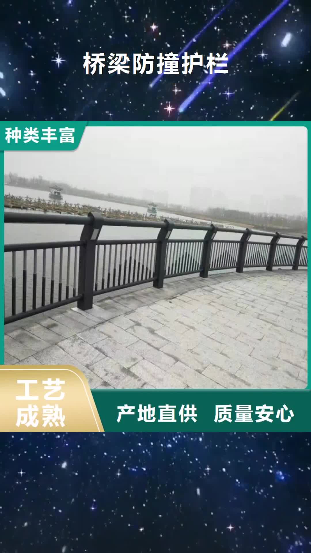 【鞍山 桥梁防撞护栏不锈钢桥梁护栏质优价保】