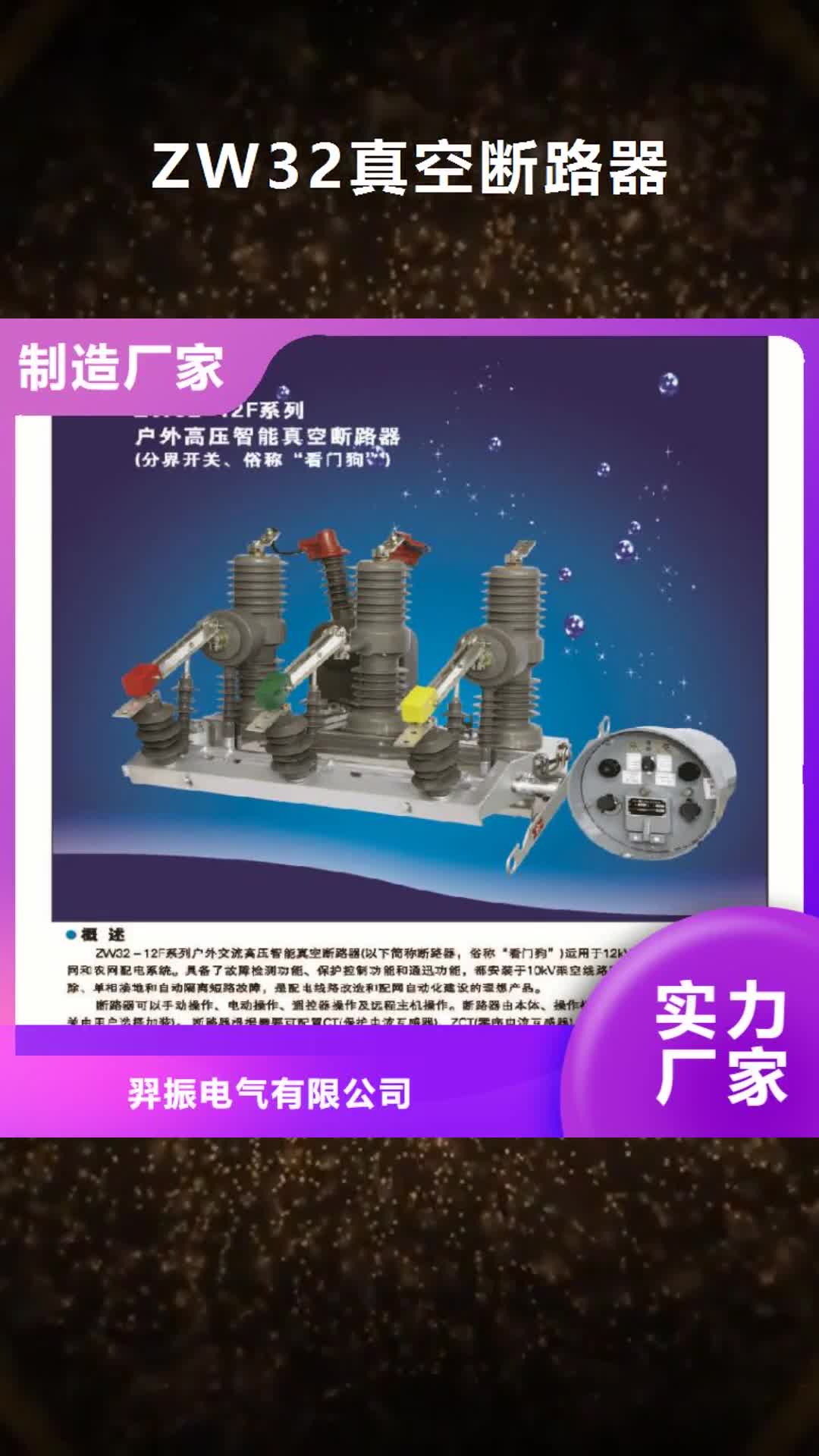 【衡阳ZW32真空断路器_跌落式熔断器用心做好细节】