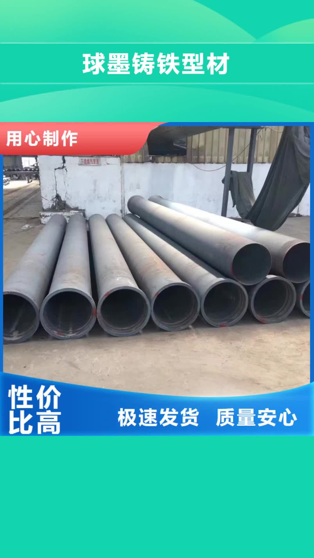 【赣州 球墨铸铁型材球墨管厂家专注细节专注品质】
