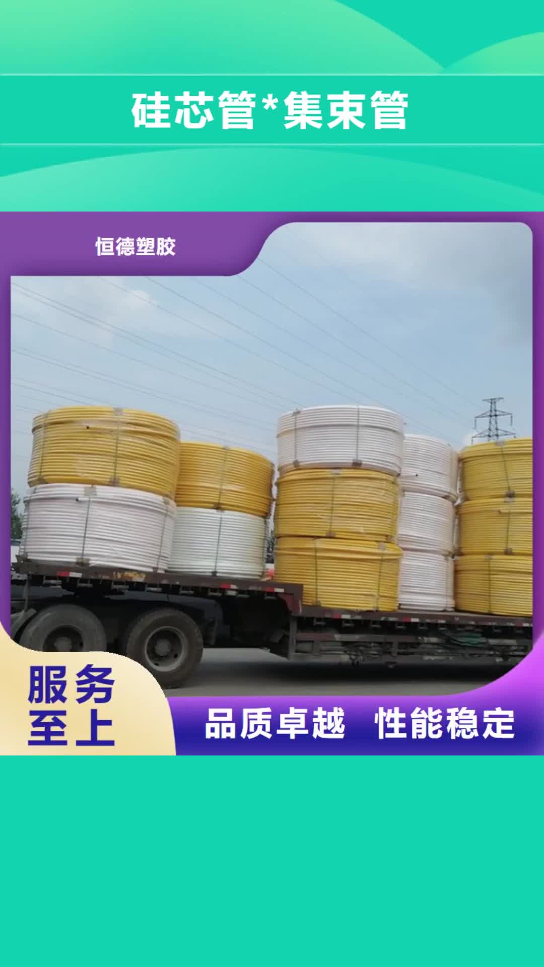 【吉林 硅芯管*集束管,PE给水管严格把控质量】