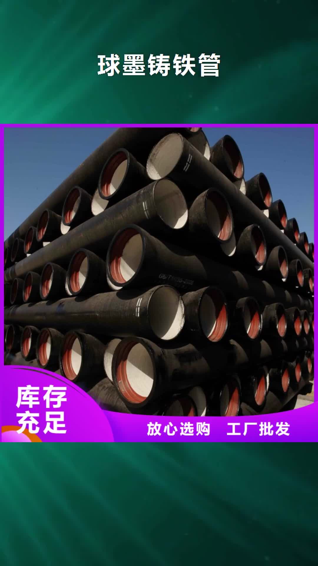 甘南 球墨铸铁管N年大品牌