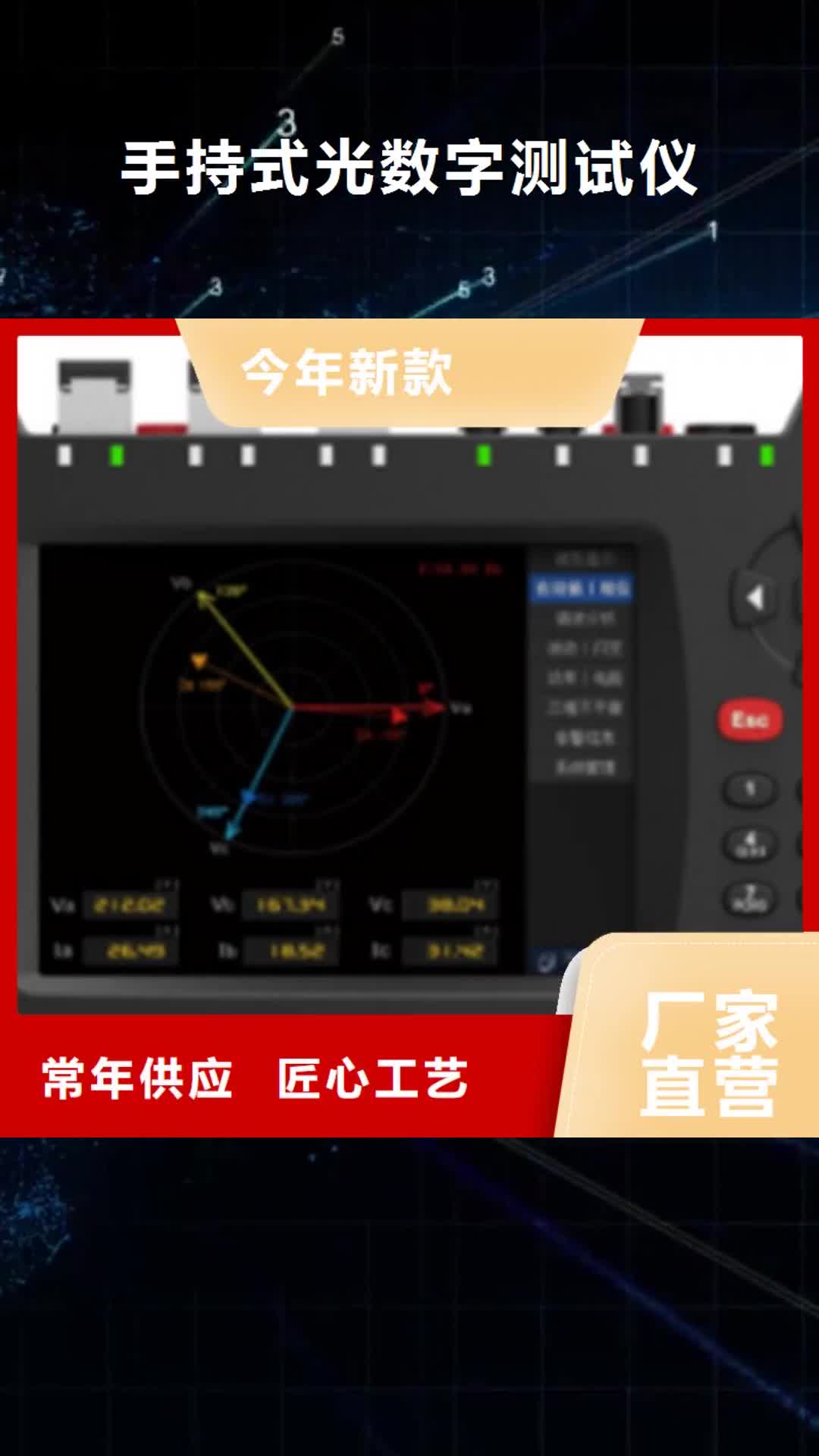 东营 手持式光数字测试仪【励磁系统开环小电流测试仪】优选货源