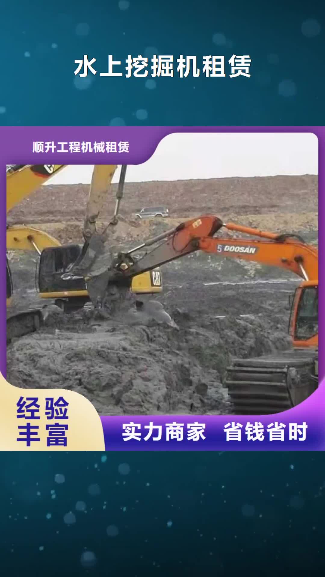 天水水上挖掘机租赁-【租赁水上挖掘机】专业团队
