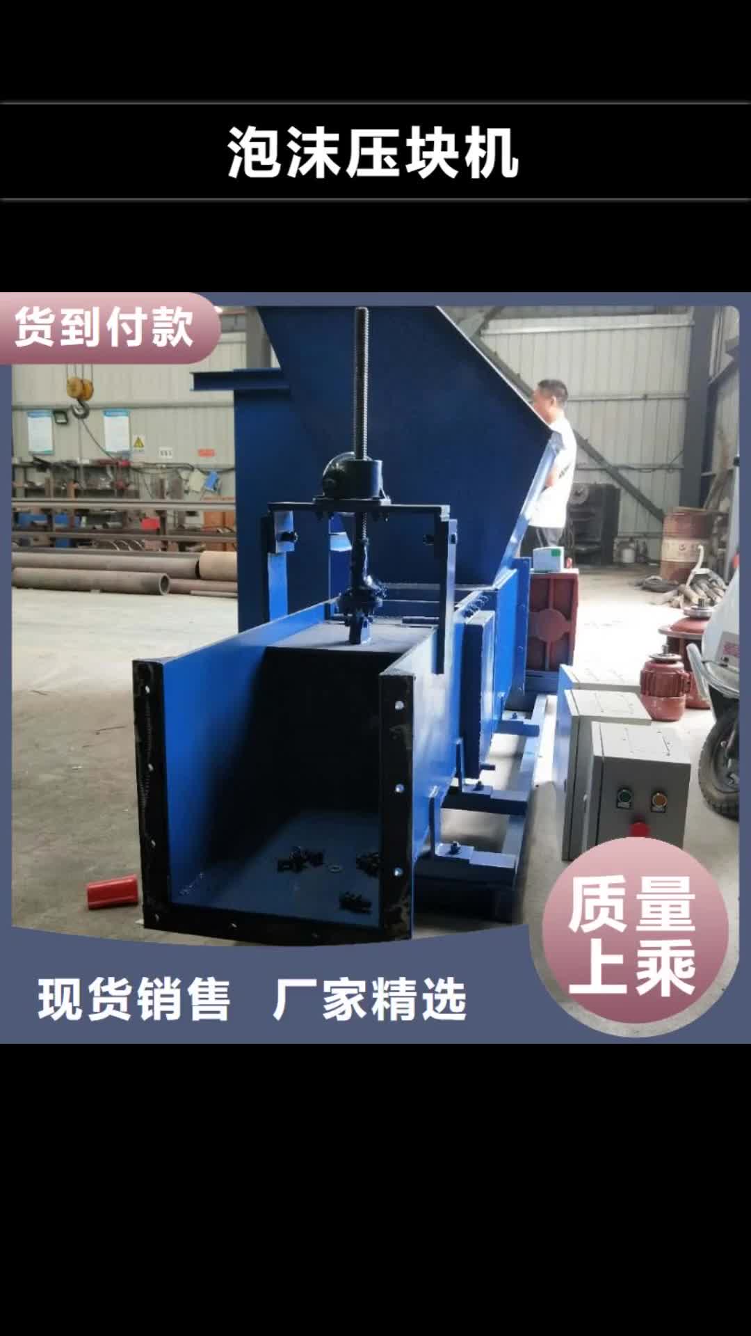 黄冈 泡沫压块机【机械设备】源厂定制